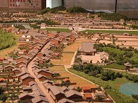 亀山城下町模型